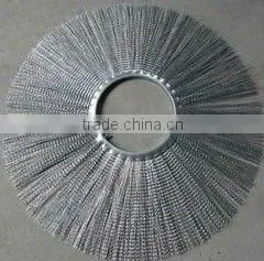 high quality road sweeper brush stainless steel wire