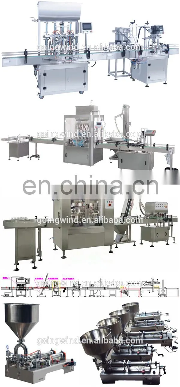 Automatic ghee filling machines auto honey canning machine palm oil filling packing machinery cheap price for sale