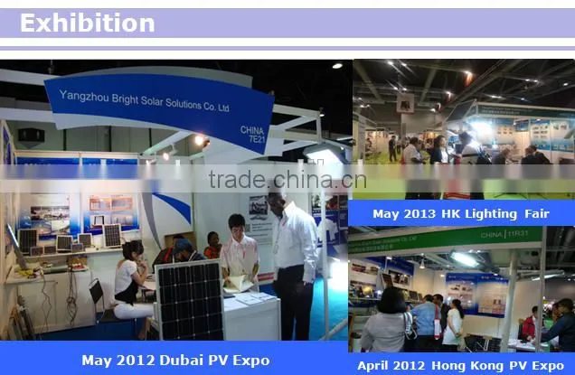 10W factory price high efficient USB Function solar panel mounting system