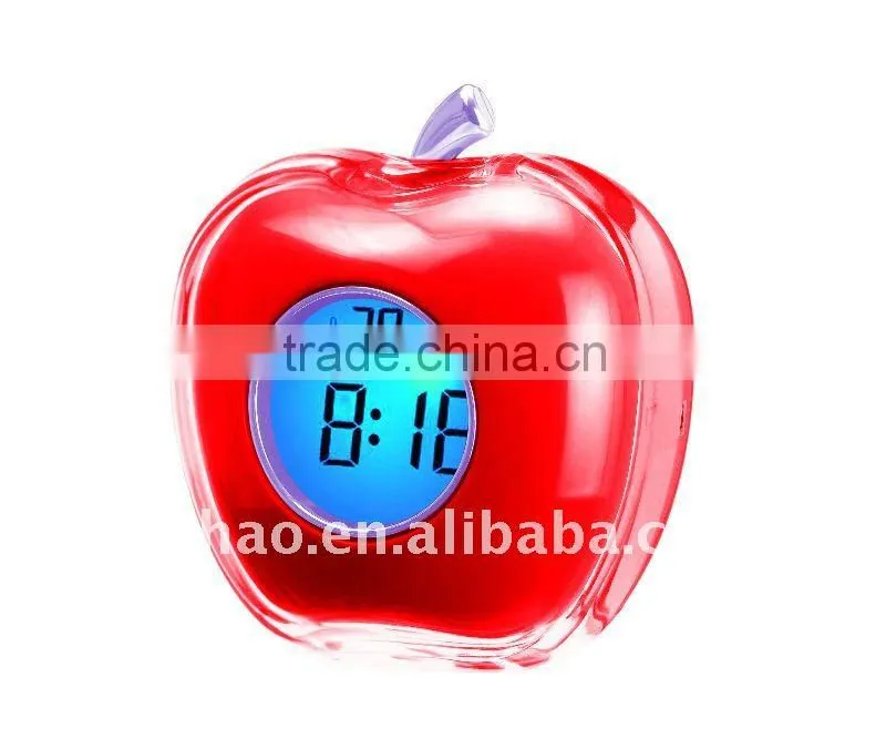 LCD clock, weather station clock, alarm clock