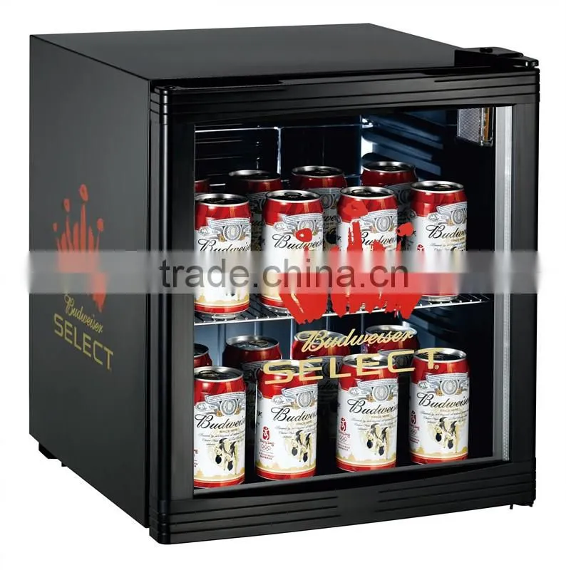 Supplier of mini coke display fridge display counter fridge