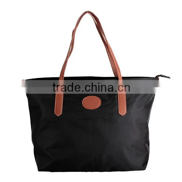 Quality Waterproof Resistant Nylon Shopping Bag Fashion Lady Nylon Bag