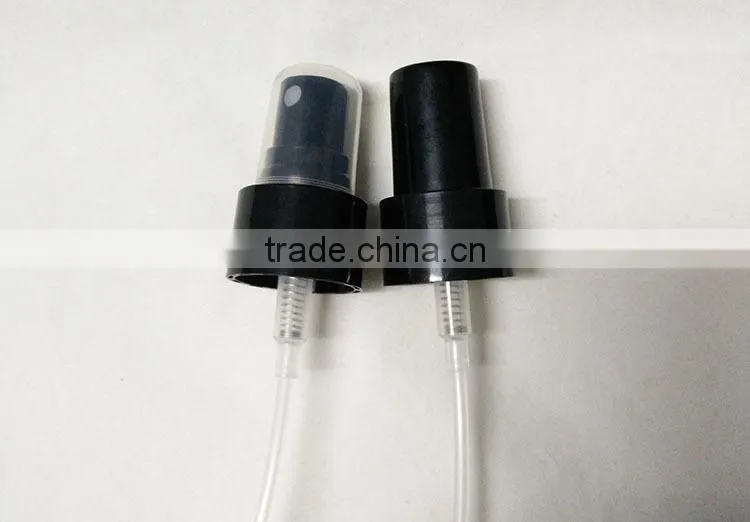24MM Plastic Mist Sprayer for PET Bottle With Clear Cover