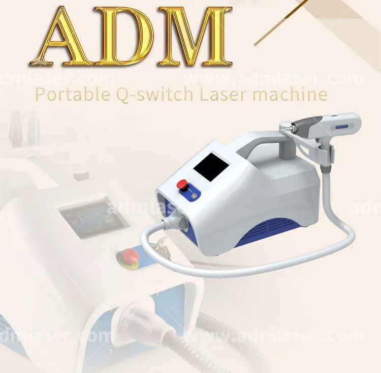 Mini 1320nm Nd Yag Q Switch Carbon Peeling Laser Skin Rejuvenation Facial Peeling Machine With CE Approved