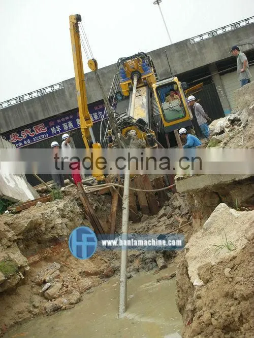 HFDP-15L hydraulic horizontal drilling tool with pipe rack, laying of electricity/comminications cable