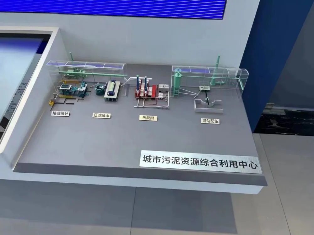 污泥处理模型