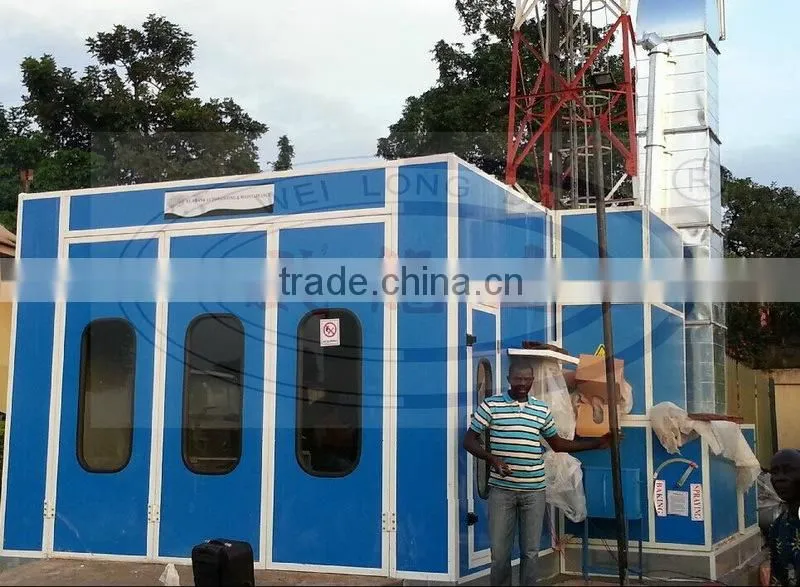 WLD7100 Common Car Spraying Booth, Car Baking Booth, WLD7100 Car Paint Booth