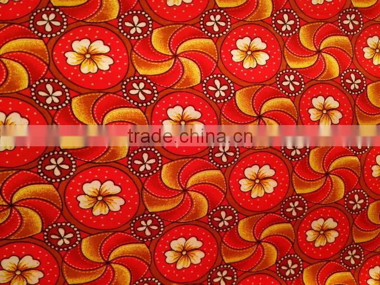 rayon fabric wholesale in china fashion flower style