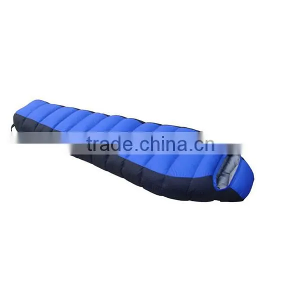 25 Degree 1500G Down Filling Mountain Winter Outdoor Camping Down Sleeping Bag Mummy Duck Down Thickening Sleeping Bags Adult