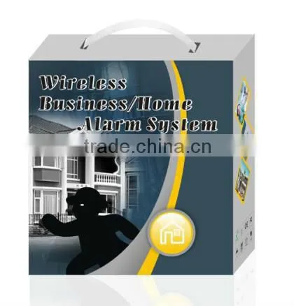 Voice recording alarm system PSTN+GSM with 8 wired 32 wireless zones YL-007M3GX