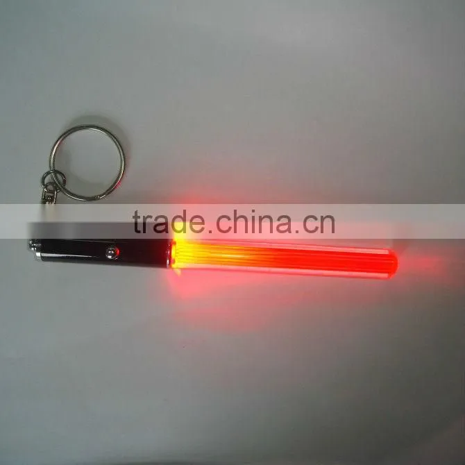 LED Light Stick Keychain Keyring Glow Sabre For Party