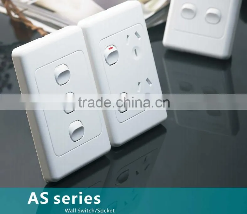 Australia standard socket with switch and usb outlet, Australia standard USB socket