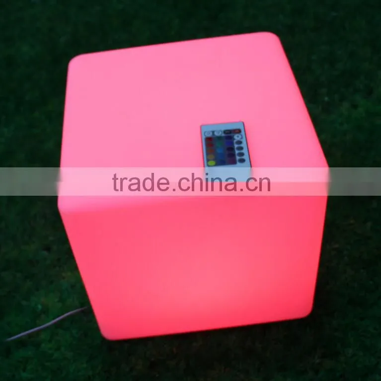 LED light decotative cube with remote control YXF-6060G