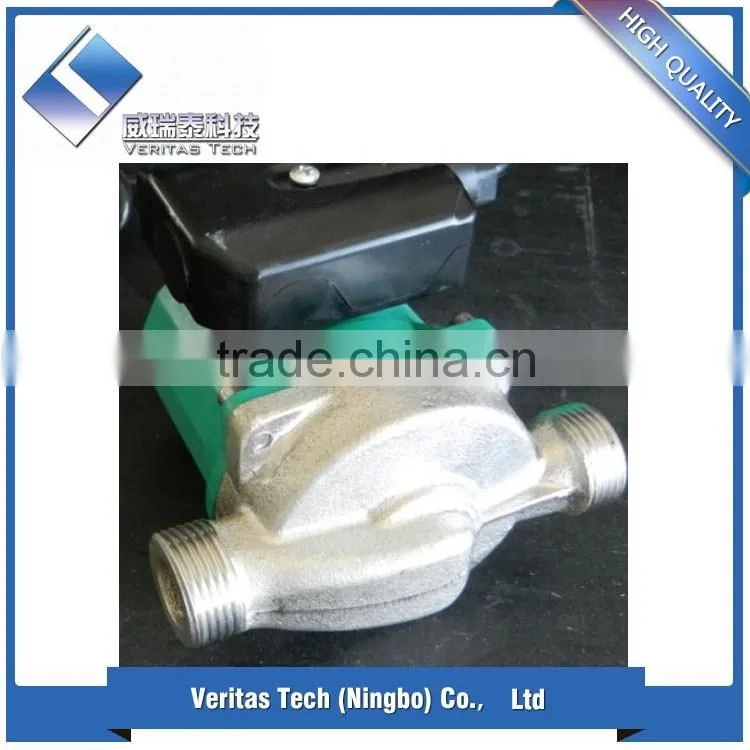 loudspeaker mute Brass or Stainless steel impeller hot water circulating pump for solar water heater