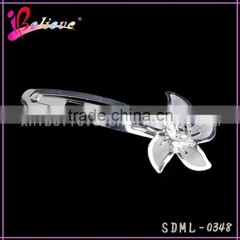 Nice trendy crystal hair pin for girls,diamond pin for hair,women hair pin type