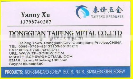 Customized stainless steel threaded studs