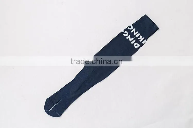 new breathable fabric 100 cotton soccer socks for men