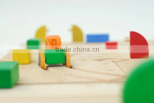 Wooden express train set toy for kids