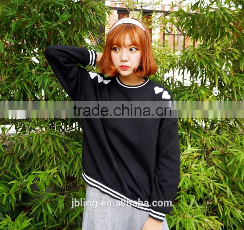 High quality sweatshirt custom women sweatshirt