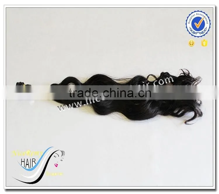 Wholesale hand tied weft virgin indian hair natural hair shops
