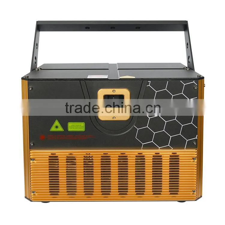 5W RGB Laser 40K ILDA Animation Laser Projector DMX Control Stage Lighting DJ Disco Laser Light