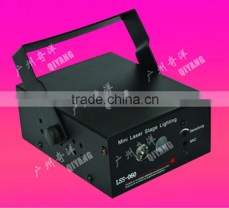 RGY mini animation laser projector rgb with blue LED light