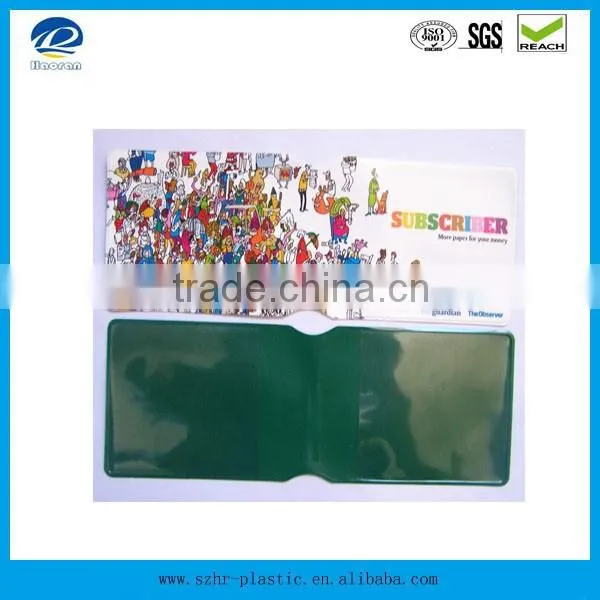 Popular design PVC Wholesale oyster card holder