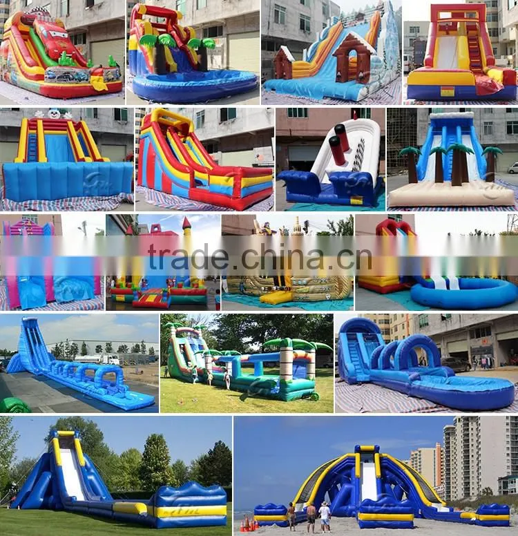 Giant inflatable water slide for adult inflatable dragon for sale