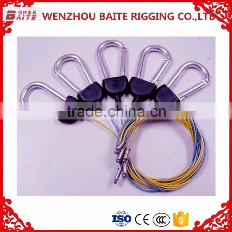 2016 hot carabiner wire for sports and climbing purple