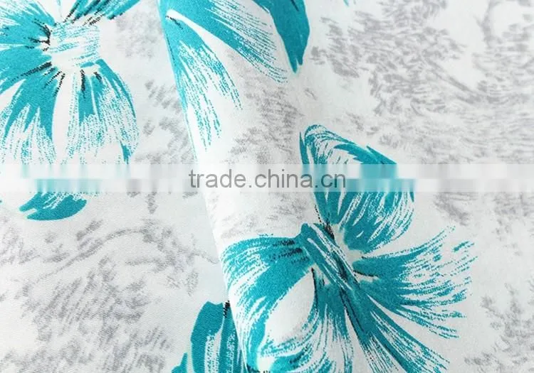2016 beautiful bowknot designs digital printed fabric 100 cotton