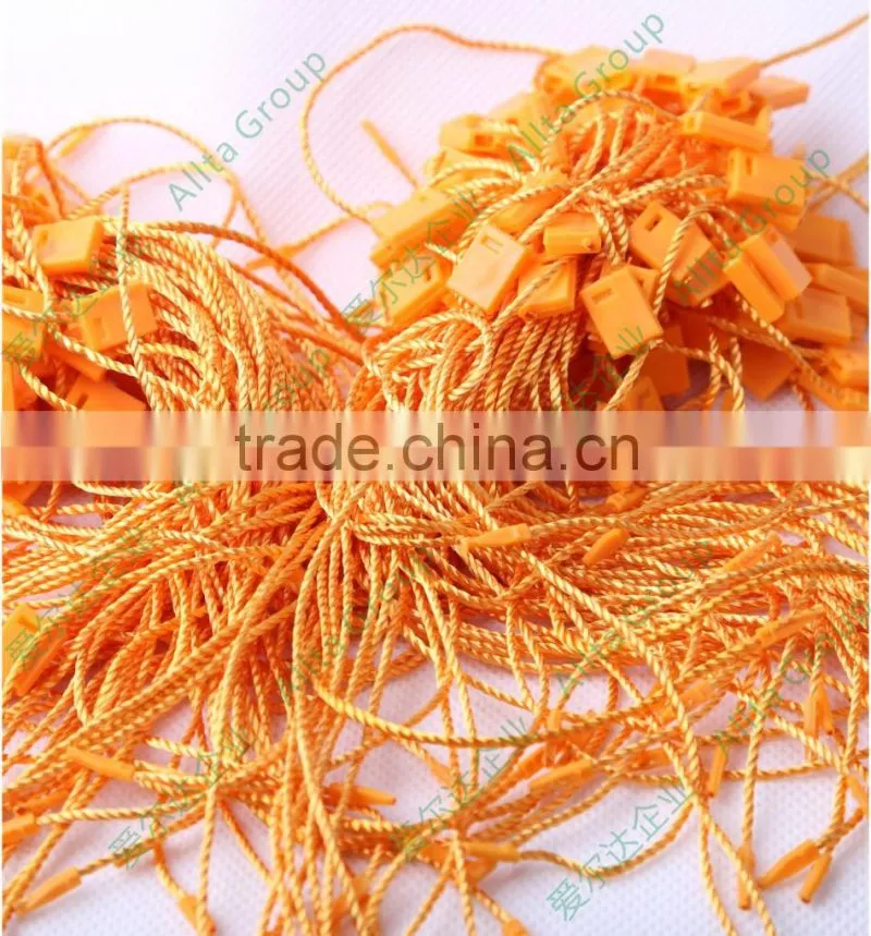 Wholesale customize new design seal tags with string for clothing