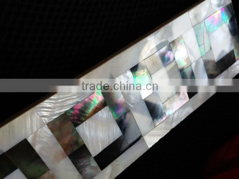 Black lip mother of pearl Border 60x300mm(BN107)