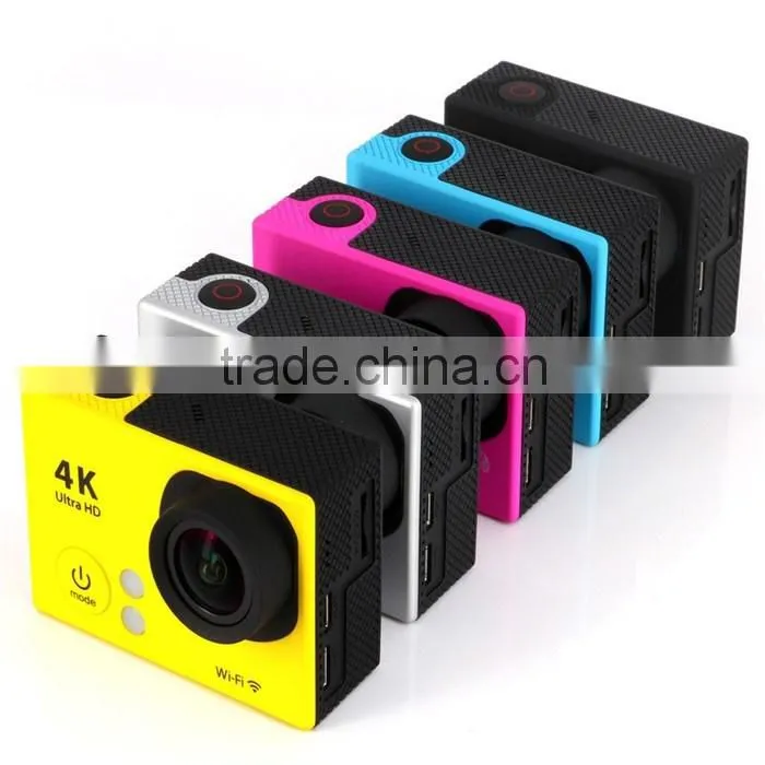 Cheap Price Full HD 1080p Sport Camera 4K 25fps WiFi 2.0 inch LCD 150 degree angle lens