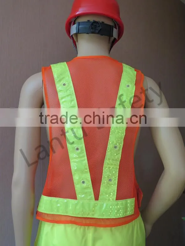 LED safety vest