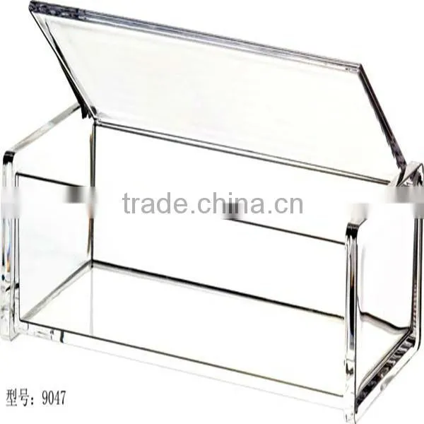 attactive acrylic tissue/napkin box