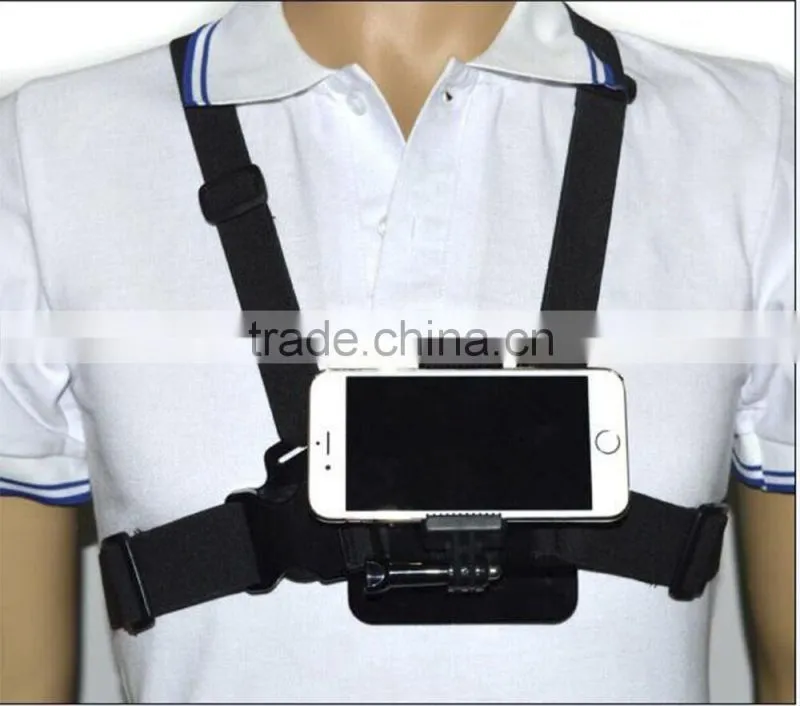 Professional Mobile phone clip use for gopro head strap, chest mount, wrist mount A101