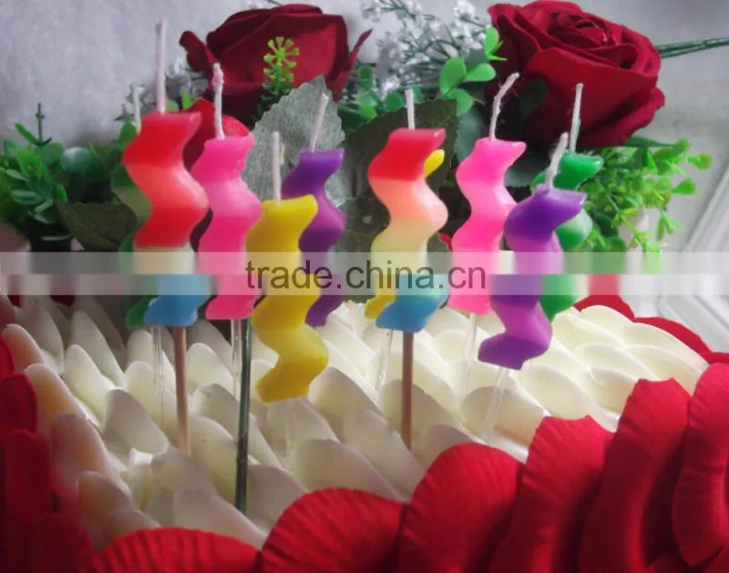 Novelty New Designed Decorative scented birthday candle favor wholesale