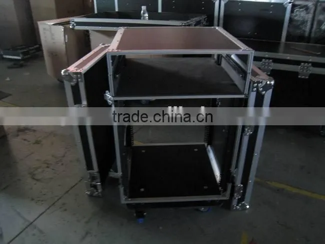 3 doors flight rack case MC-16U