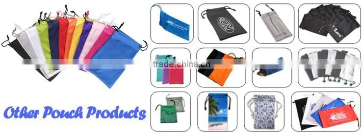 Microfiber and Flocking Material Mobile Phone Bags
