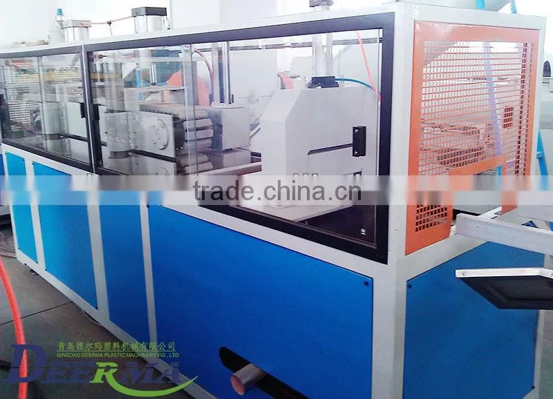Eco-friendly WPC wood plastic profile WPC roofing tiles extrusion machine