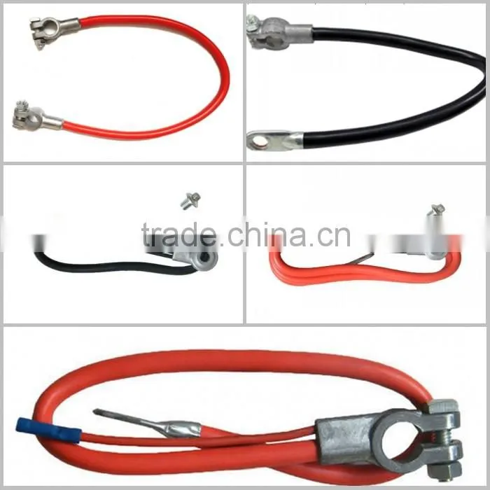 China 2016 lead top post battery cables OEM available