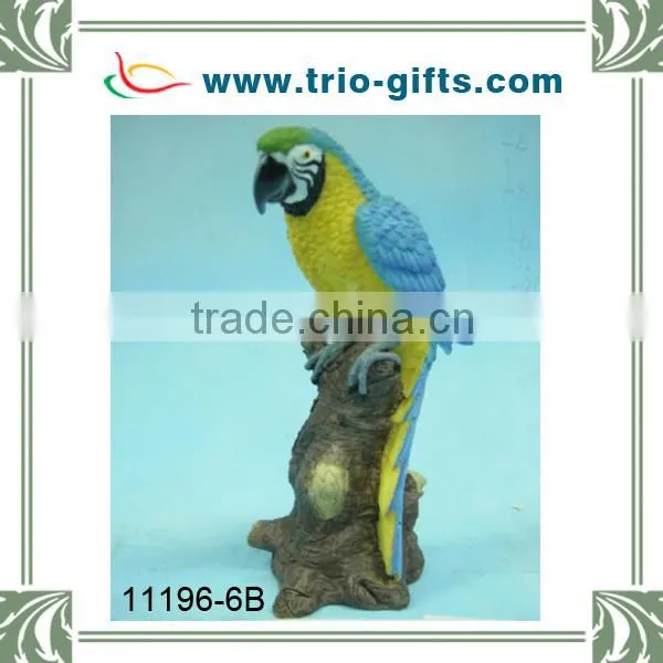 Polyresin parrot ,polyresin macaw