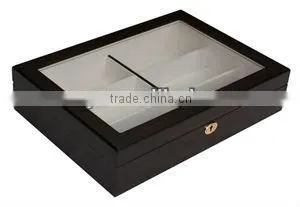Exclusive high end wooden eyeglass display box