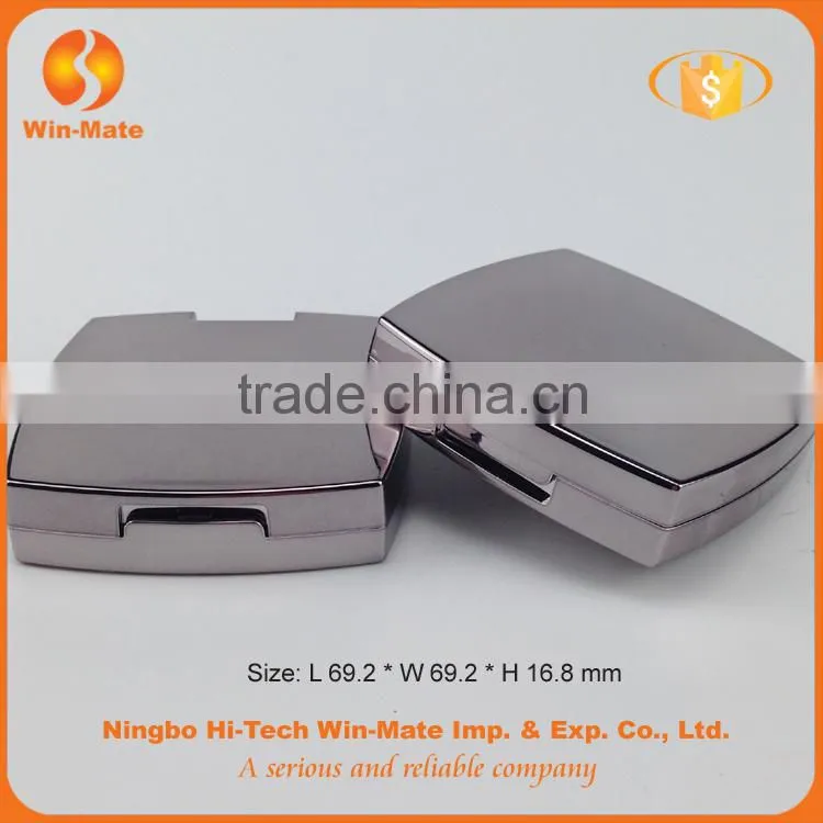 Make your own brand single color durable empty foundation powder case