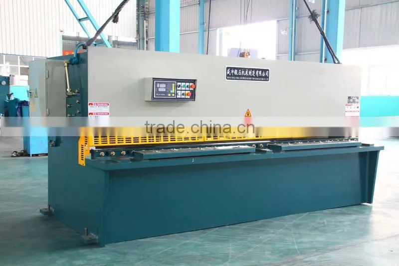 scmt hydraulic cnc swing arm 3m long cutting machine MD11 control system 4mm metal sheet cutting machine