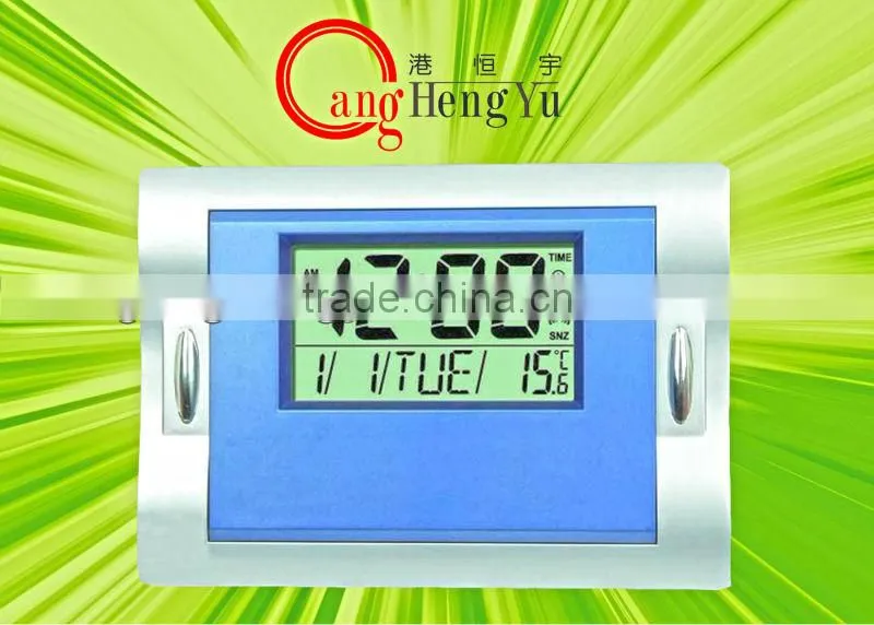 Supply round digital radio controlled weather station clock and wall clock