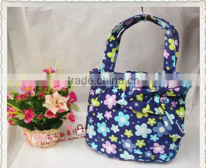 100% organic cotton fabric clear japanese fashion bags