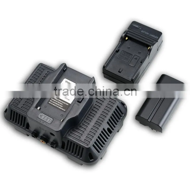 XT-160 5800K LED Video Light Camcorder Lamp CN-160 Battery Charger