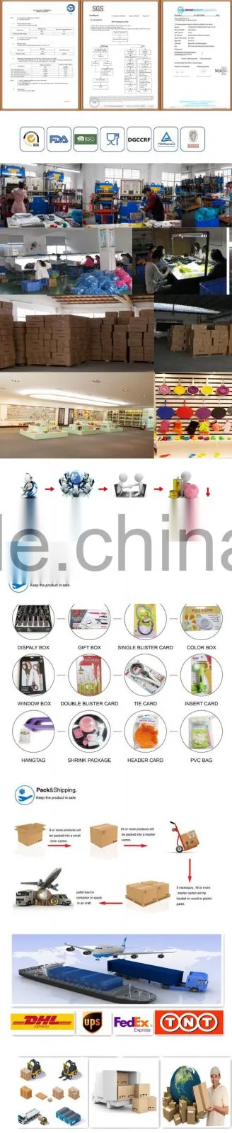 42129 silicone stainless steel pot clips