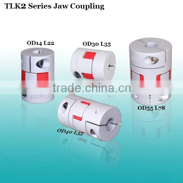 Spider flexible jaw coupling for stepper motor